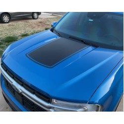 Hood blackout Graphics for Ford Maverick - v3