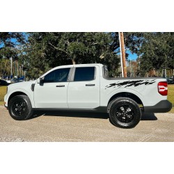 Bedside rip torn graphics Decals for Ford Maverick  - v12
