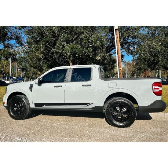 Straigth side door stripes  for Ford Maverick - v11