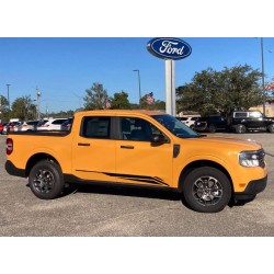 Modern side door stripes for Ford Maverick - v13