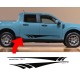 Side door stripes with any text for Ford Maverick  - v1