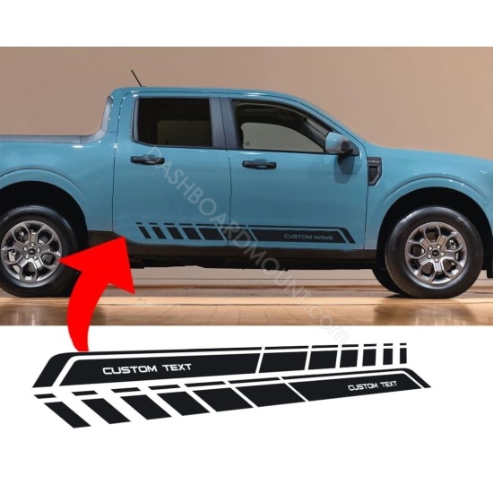 Side door stripes for Ford Maverick  - v2