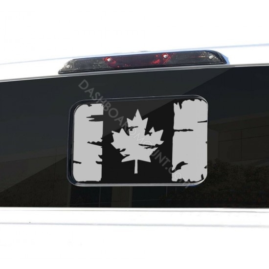 Maverick Rear small Window Canadian Flag - v5