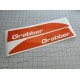 Cowl hood accent decals for Ford Maverick with Custom Text
