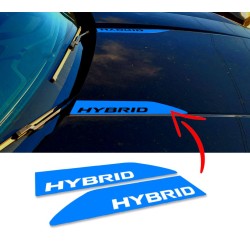 Cowl hood accent decals for Ford Maverick - HYBRID