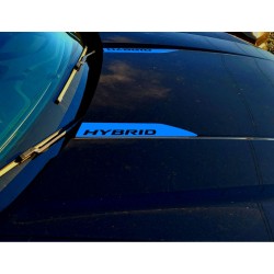 Cowl hood accent decals for Ford Maverick - HYBRID