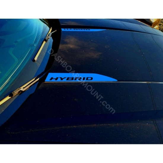 Cowl hood accent decals for Ford Maverick - Custom Text