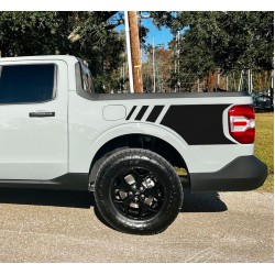 Bedside graphics Decals for Ford Maverick  - v12