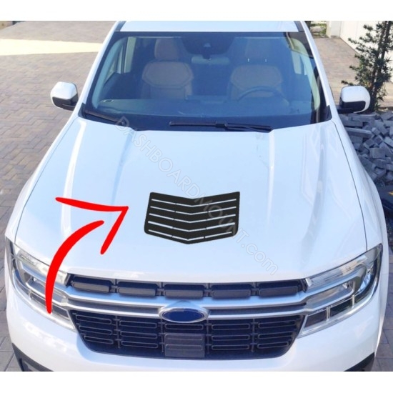  Hood fake louver decals for Ford Maverick (Corvette Style)