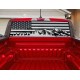 American Flag Mountain Rear window graphics Ford Maverick - v3
