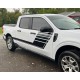 Side door Speedway stripes graphics for Ford Maverick - v21