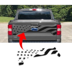 Tailgate American Flag Graphics Decal for Ford Maverick