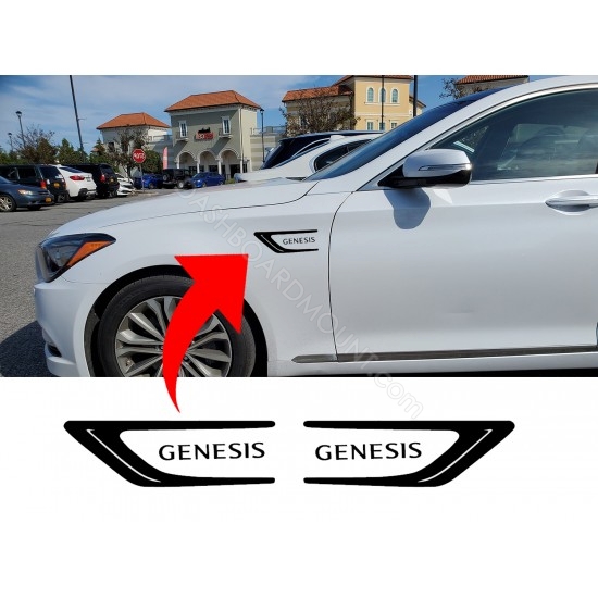 Hyundai Genesis fender accent 2
