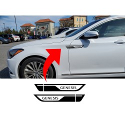 Hyundai Genesis fender accent