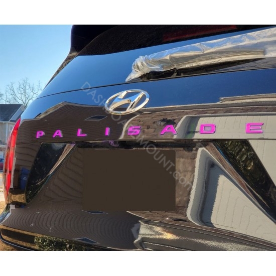 Vinyl Letters Overlay decals for Hyundai Palisade emblem letters