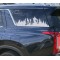 3rd Window Trees Mountains scene vinyl graphics for Hyundai Palisade - V3