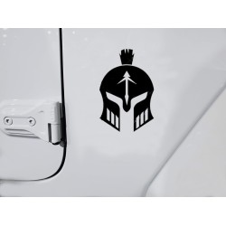 Gladiator helmet decal