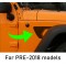 Jeep Wrangler Fender vent accent decal ('12 - '17) - Style 10