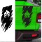 Ripped rip tail gate sidebed graphics for Gladiator