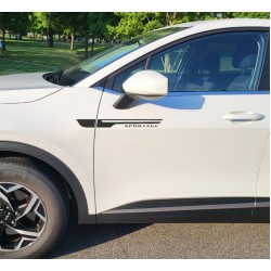 Kia Sportage Fender accent decal sticker - style 1