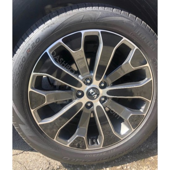 Kia Telluride accent wheel decals stickers