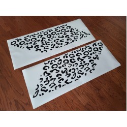 Leopard Cheetah print window decal for Nissan Pathfinder 