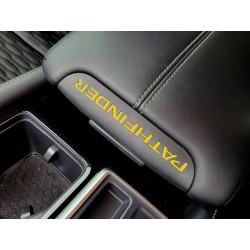 Vinyl Letters armrest vinyl inlays for Nissan Pathfinder