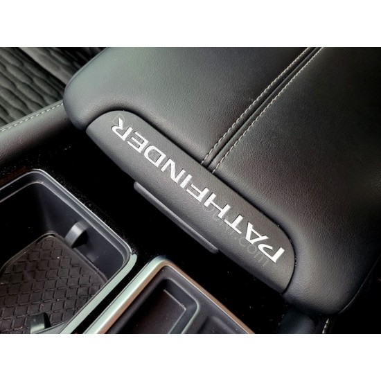 Vinyl Letters armrest vinyl inlays for Nissan Pathfinder