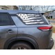American Flag window decal for Nissan Pathfinder - v5