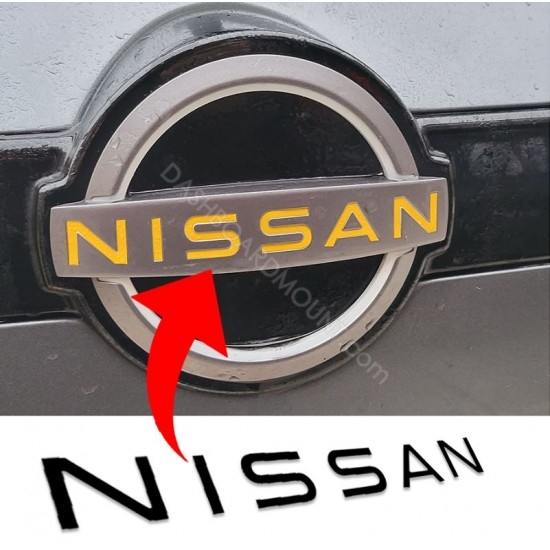 Grille logo / tailgate logo vinyl inlays for Nissan Pathfinder