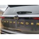 Vinyl Letters Overlay decals for Nissan Pathfinder emblem letters