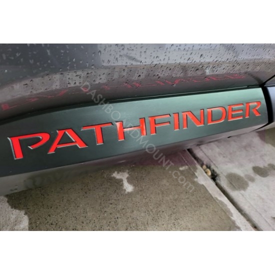Vinyl Letters door inlay vinyl decals for Nissan Pathfinder letters