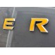Vinyl Letters Overlay decals for Nissan Pathfinder emblem letters