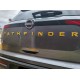 Vinyl Letters Overlay decals for Nissan Pathfinder emblem letters