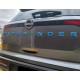 Vinyl Letters Overlay decals for Nissan Pathfinder emblem letters