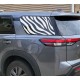 Zebra print window decal for Nissan Pathfinder 