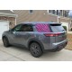 Zebra print window decal for Nissan Pathfinder 