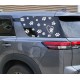 Paws print Dog pet life window decal for Nissan Pathfinder 