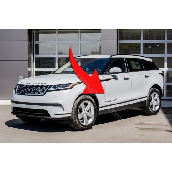 Velar Door Decal