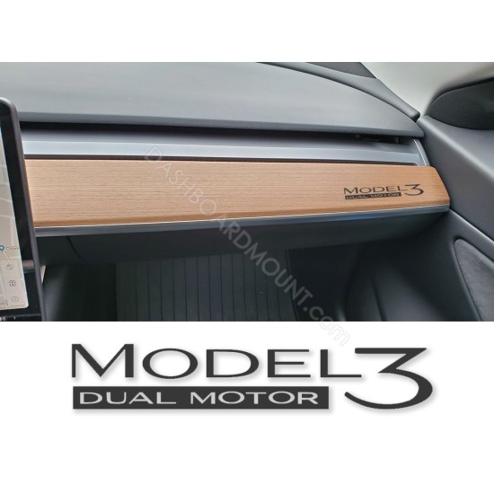 Model 3 dashboard Decal 2