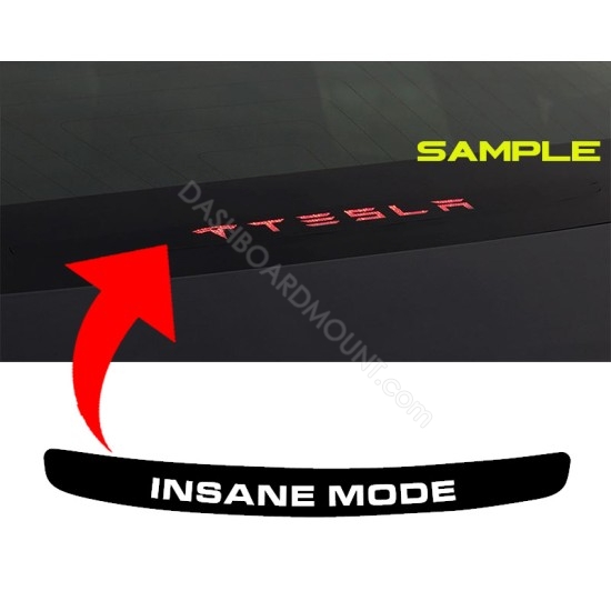 Model 3 Brake light Cover/decal 