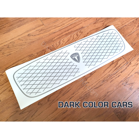 Tesla Model 3 Model Y bumper grille decal - Bentley style 18
