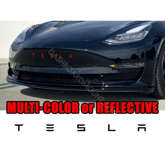 TESLA Bumper Grille Letters
