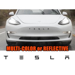 TESLA Bumper Grille Letters