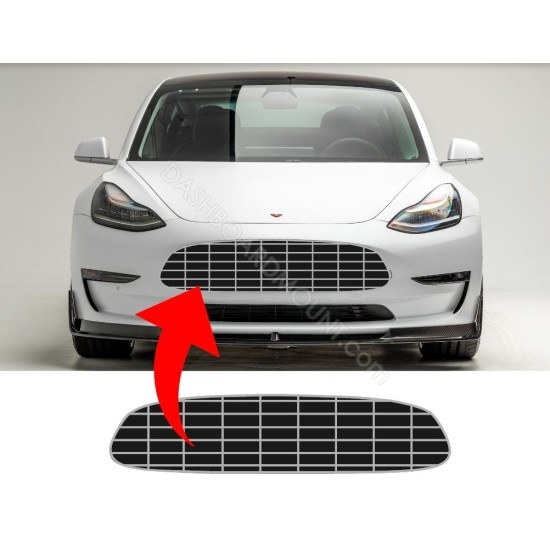 Tesla Model 3 Model Y bumper grille decal (AstonMartin Style)