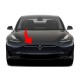 Tesla Model 3 Model Y bumper grille decal OUTLINE -  1a