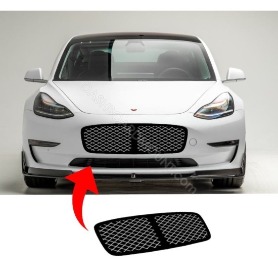 Tesla Model 3 Model Y bumper grille decal - Bentley style 18