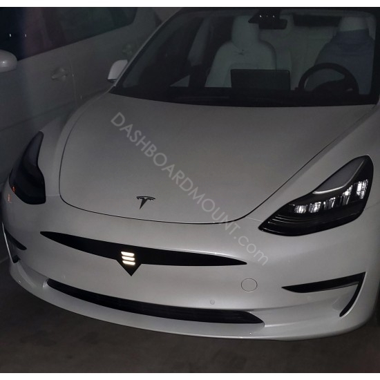 Tesla Model 3 Model Y bumper grille decal - 1A
