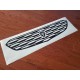 Tesla Model 3 Model Y bumper grille decal M style - 11A