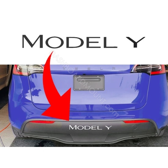 Model Y Rear Bumper Letters sticker